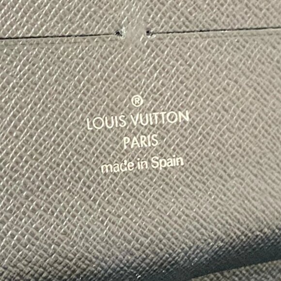 Auth LOUIS VUITTON Zippy Organizer N63077 Damier Graphite - CA0196 Long Wallet - Picture 4 of 6